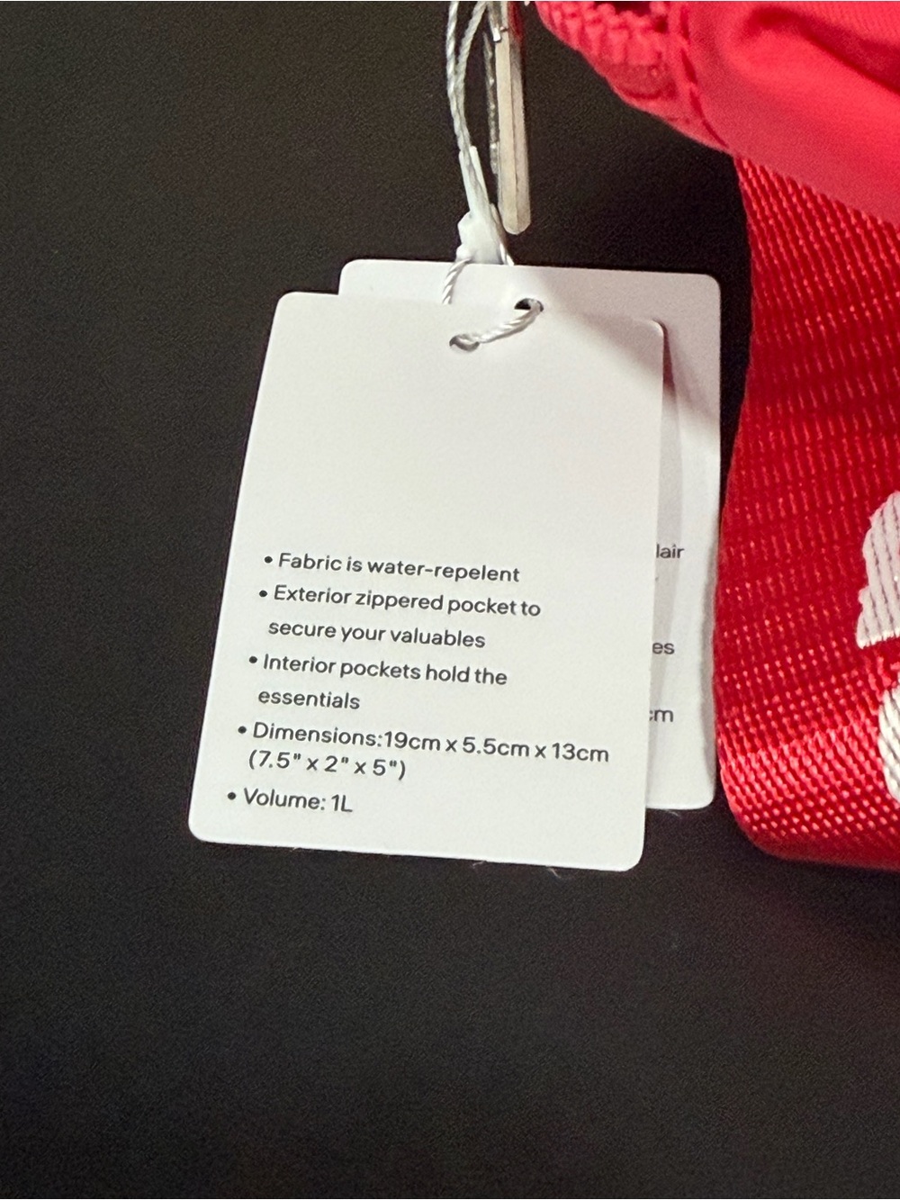 lululemon Everywhere Belt Bag 1L “Vibrant Red” - Picture 4 of 4